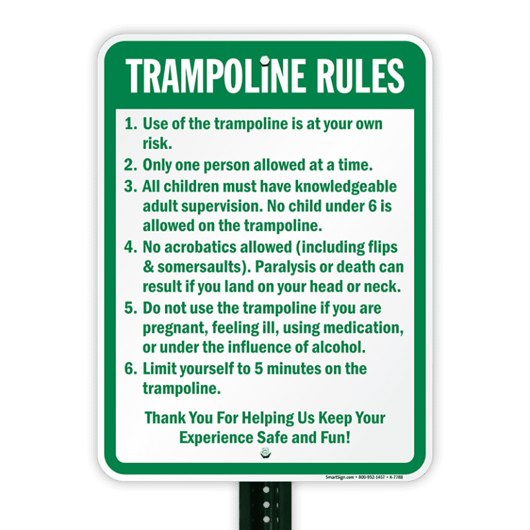 Trampoline Safety Guidelines: Protecting Yourself and Others in Delaware
